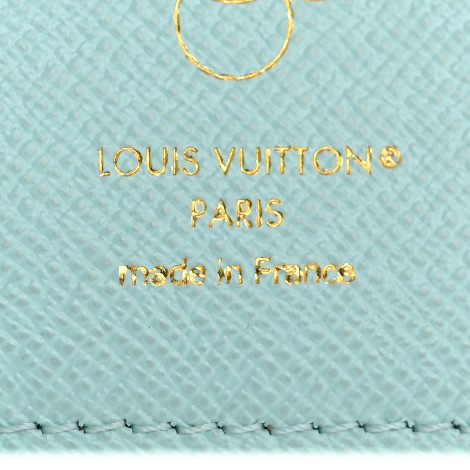 Louis Vuitton Monogram Snow Show Lisa Wallet Azur Frost 6 of 8