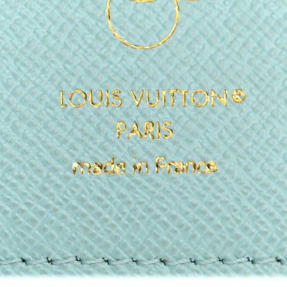 Louis Vuitton Monogram Snow Show Lisa Wallet Azur Frost 6 of 8