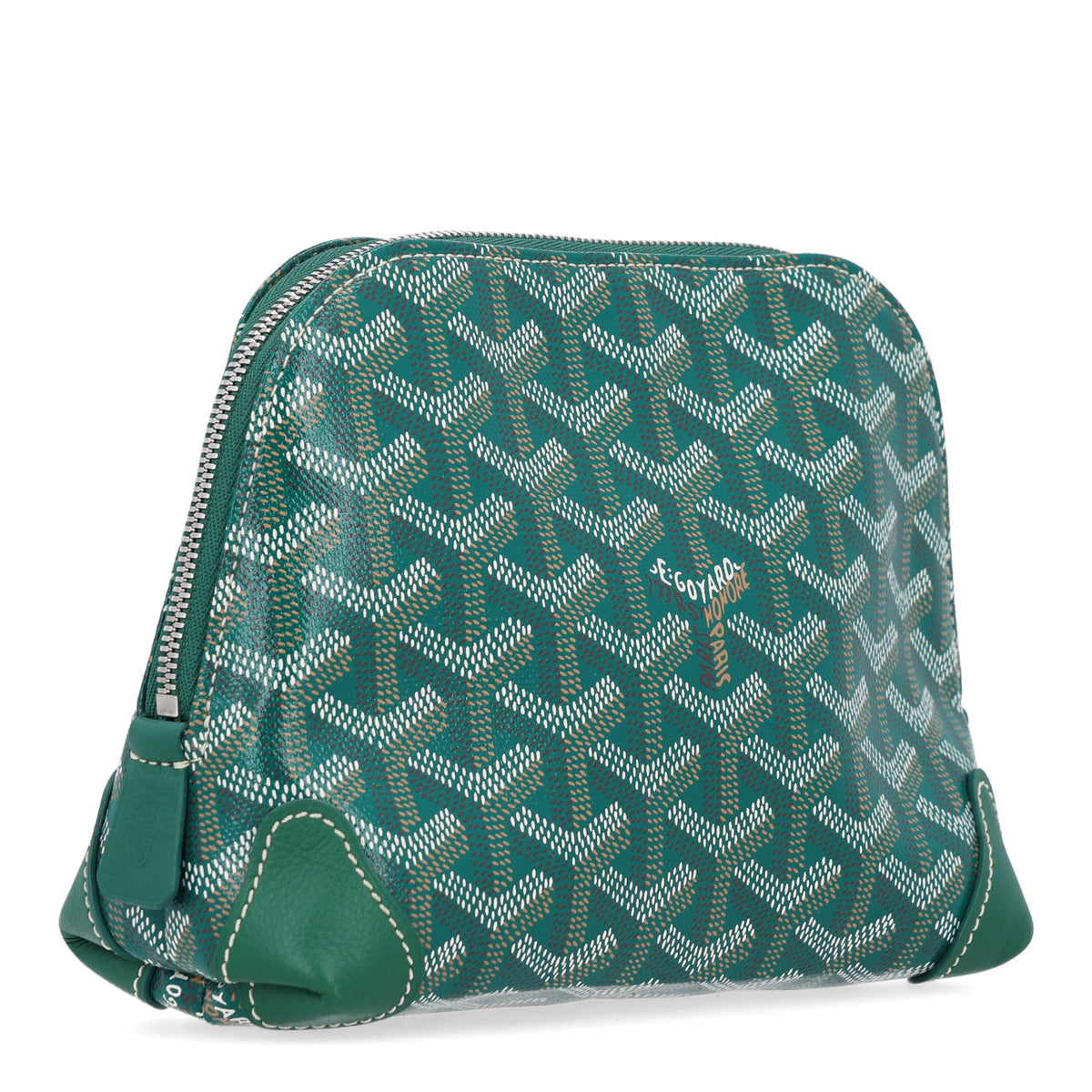 Goyard Goyardine Vendome Toiletry Pouch Green 3 of 10