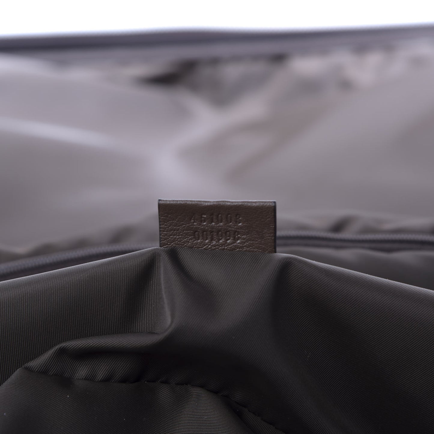 GG Supreme Monogram Courrier Carry On Trolley Brown