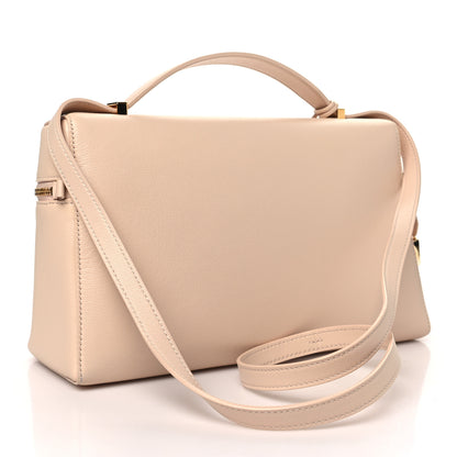 Loro Piana Smooth Calfskin Extra Bag L27 Feather Pink 3 of 9