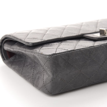 Chanel Aged Calfskin Quilted 50th Anniversary 2.55 Reissue 227 Flap Grey 6 of 11