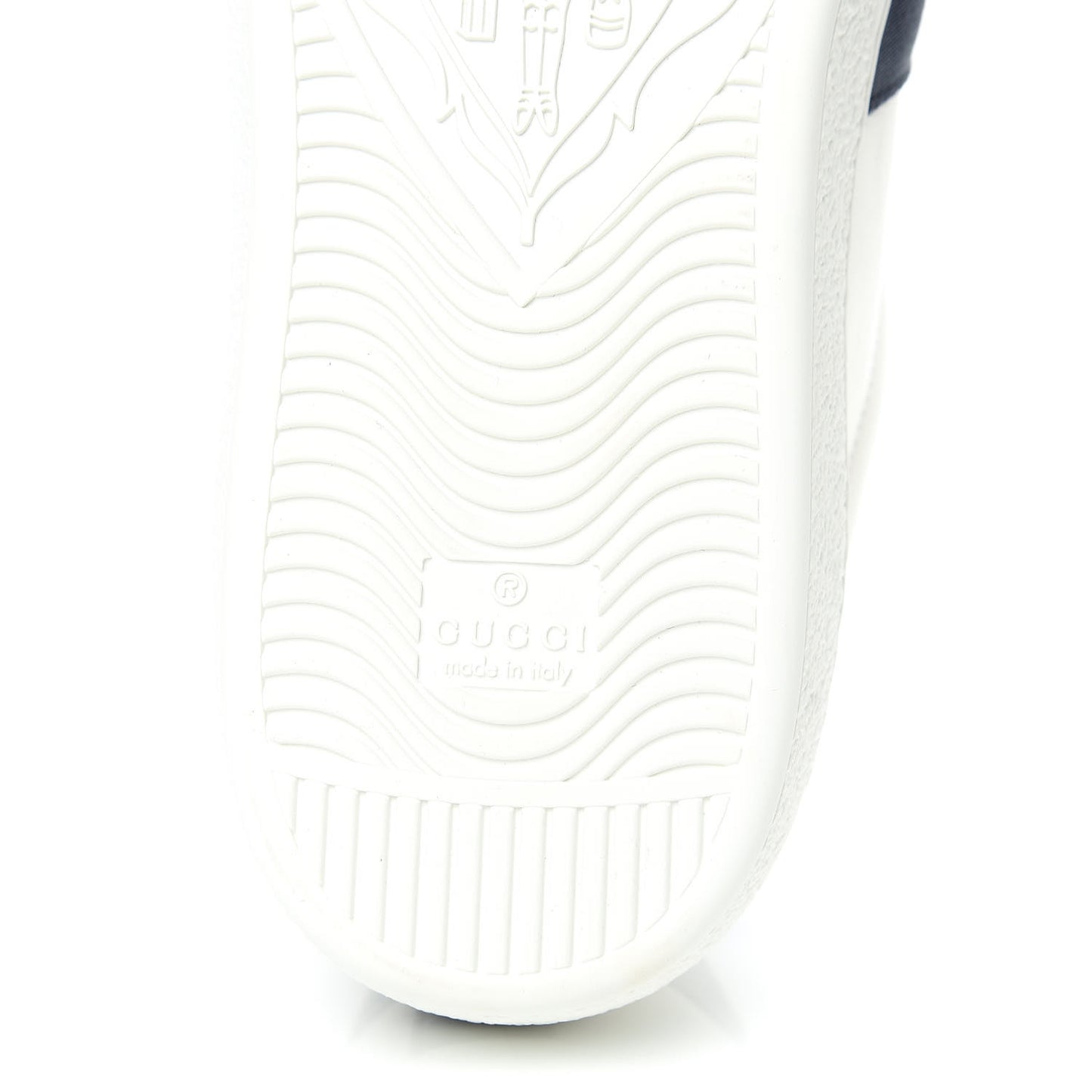 Calfskin Ayers Web Blind for Love Embroidered Mens Ace Sneakers 11.5 White