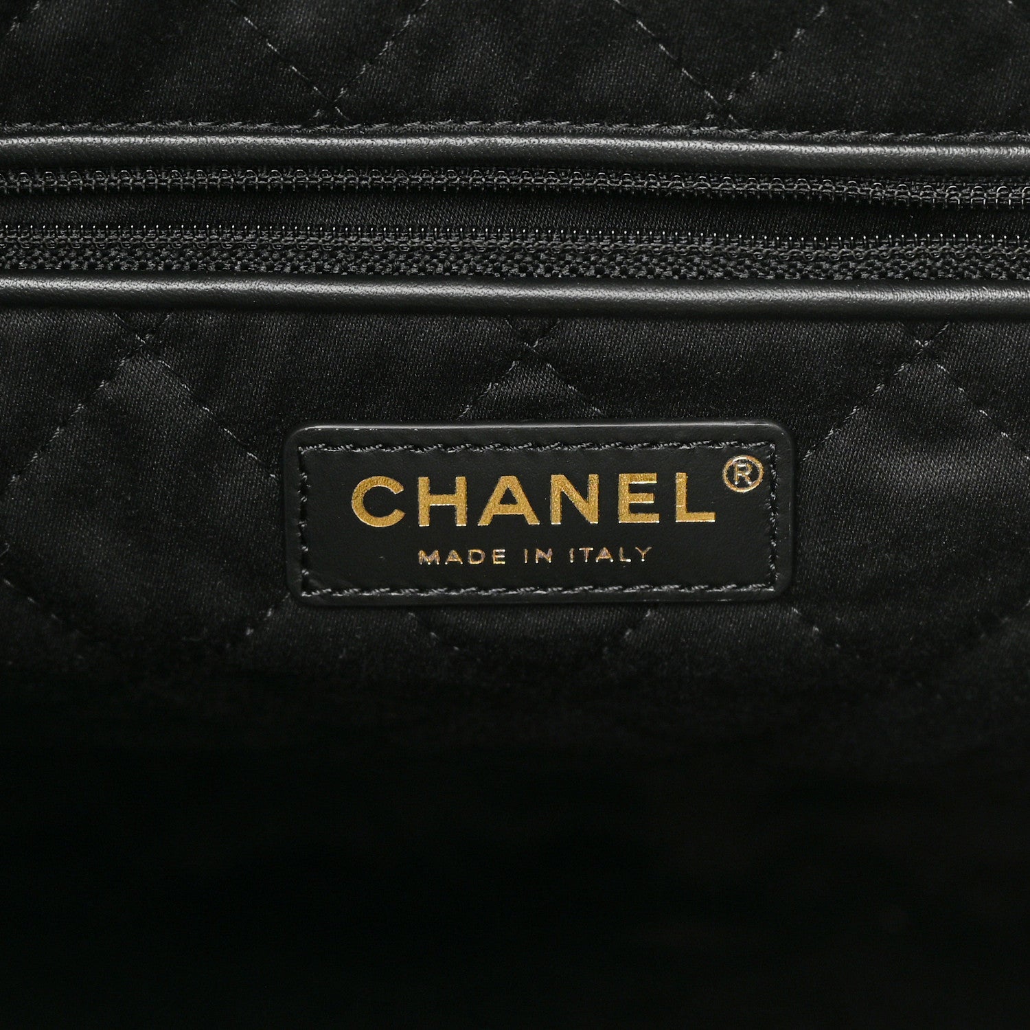 Chanel Shiny Calfskin Quilted Chanel 22 Black 7 of 12