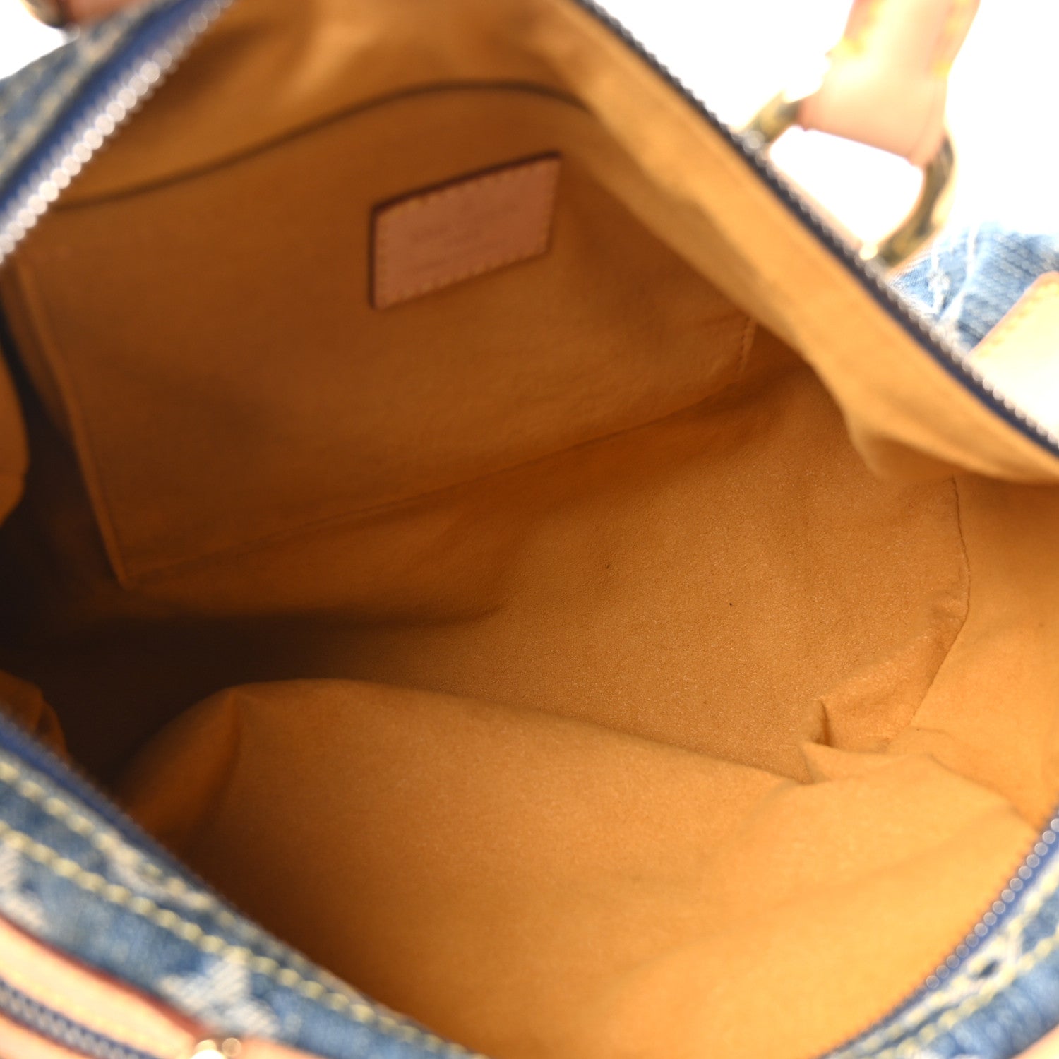 Louis Vuitton Monogram Denim Neo Speedy Blue 5 of 9