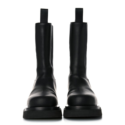 Bottega Veneta Calfskin The Lug Chelsea Boots 37.5 Black 2 of 16