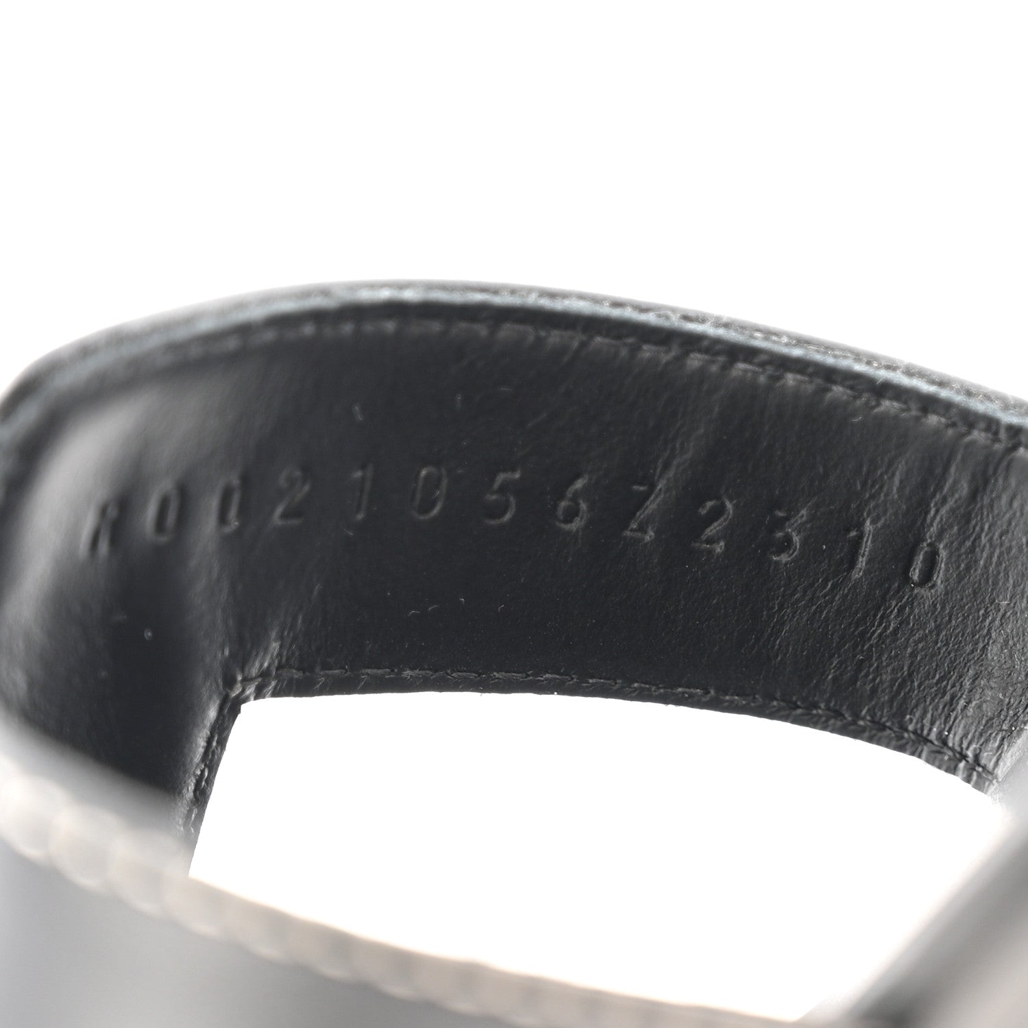 Hermes Box Calfskin Oran Sandals 37 Black 18 of 20