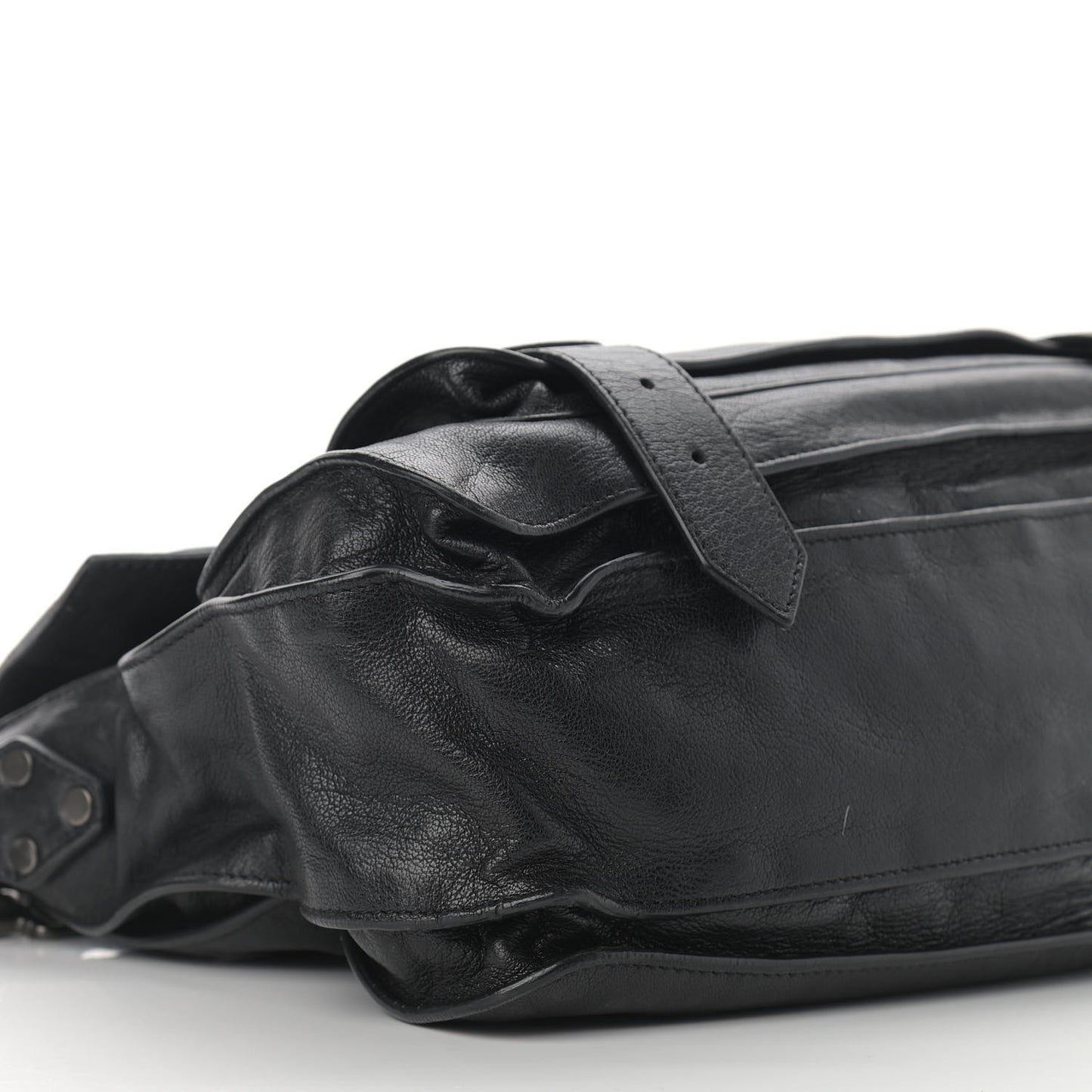 Lambskin Medium PS1 Satchel Black