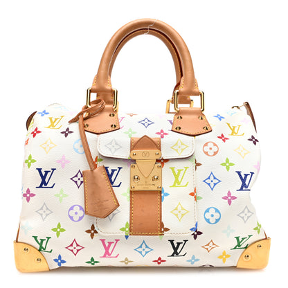 Louis Vuitton Monogram Multicolor Speedy 30 White 1 of 9