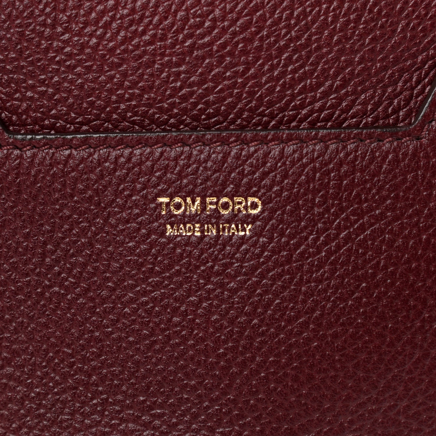Tom Ford Calfskin Mini Jennifer Crossbody Bag Oxblood 6 of 8