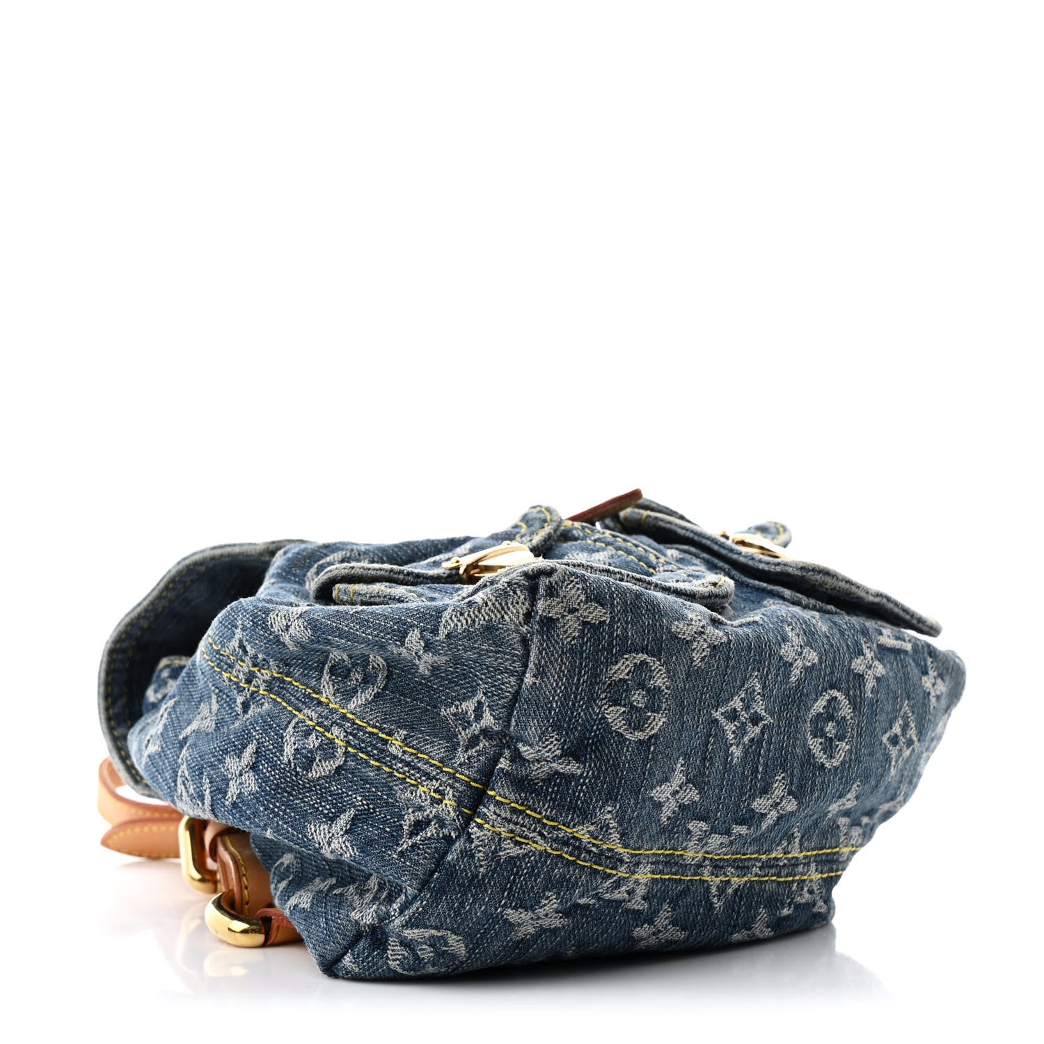 Louis Vuitton Denim Sac a Dos Backpack PM Blue 4 of 10