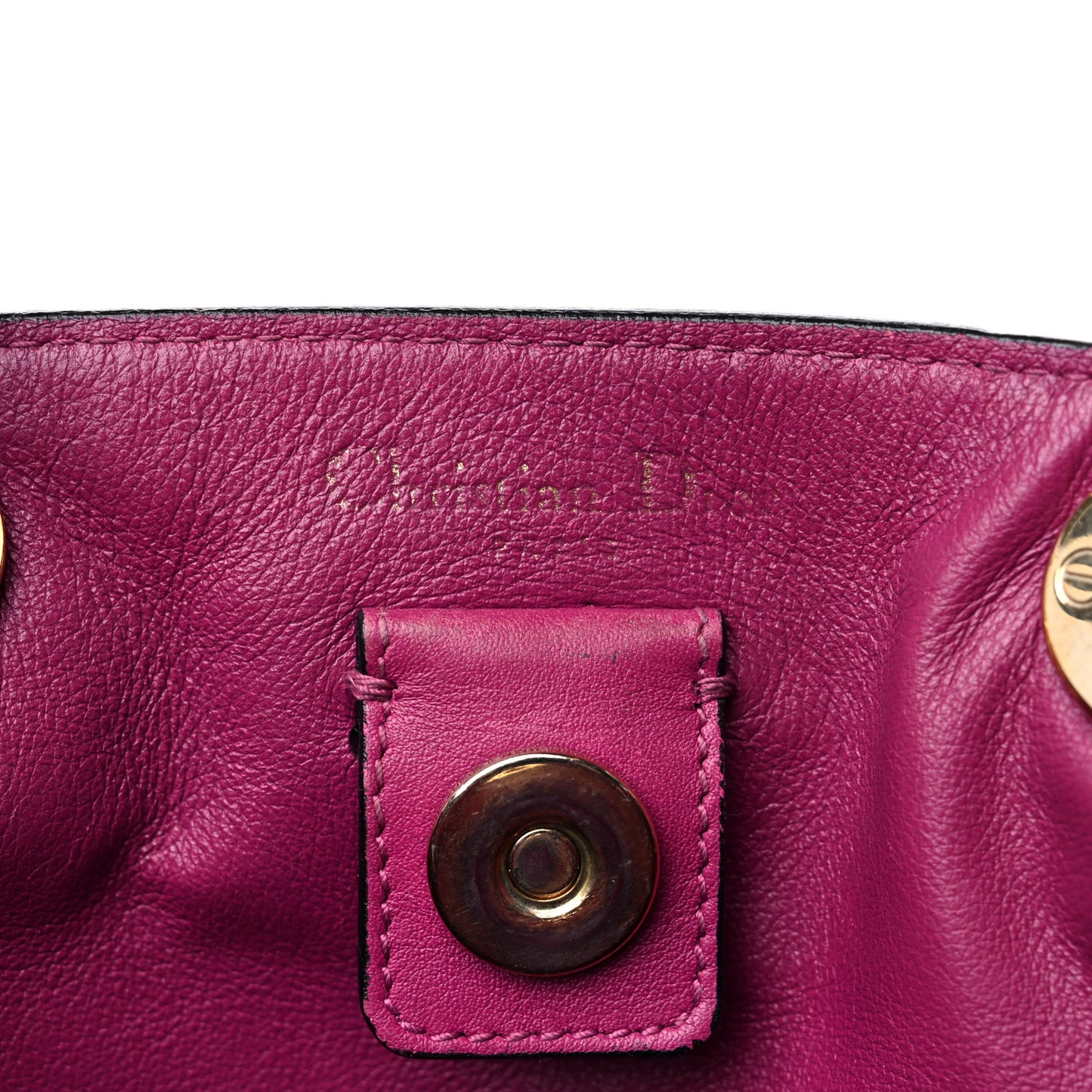 Bullcalf Large Diorissimo Tote Black Rose Indien