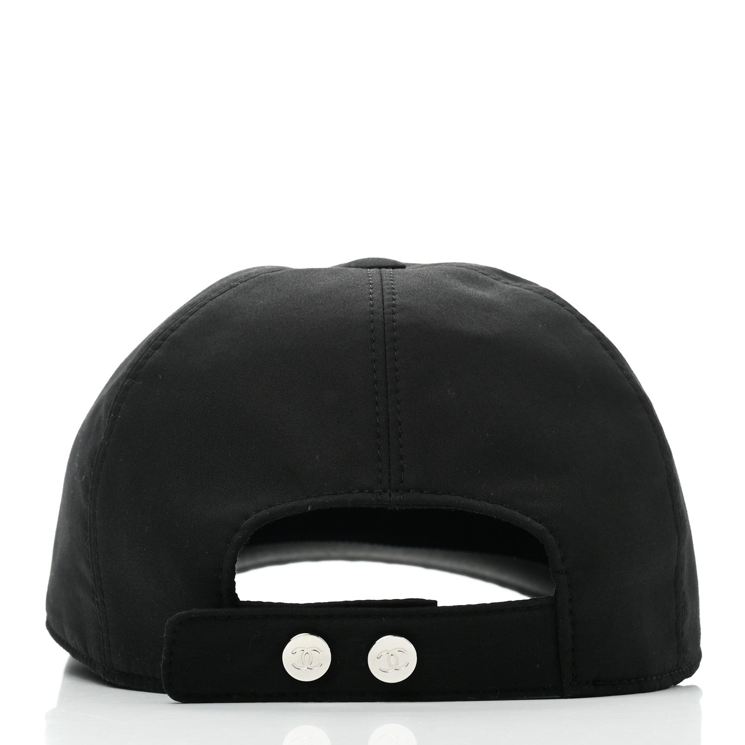 Chanel Cotton CC Cap Hat Black 6 of 10
