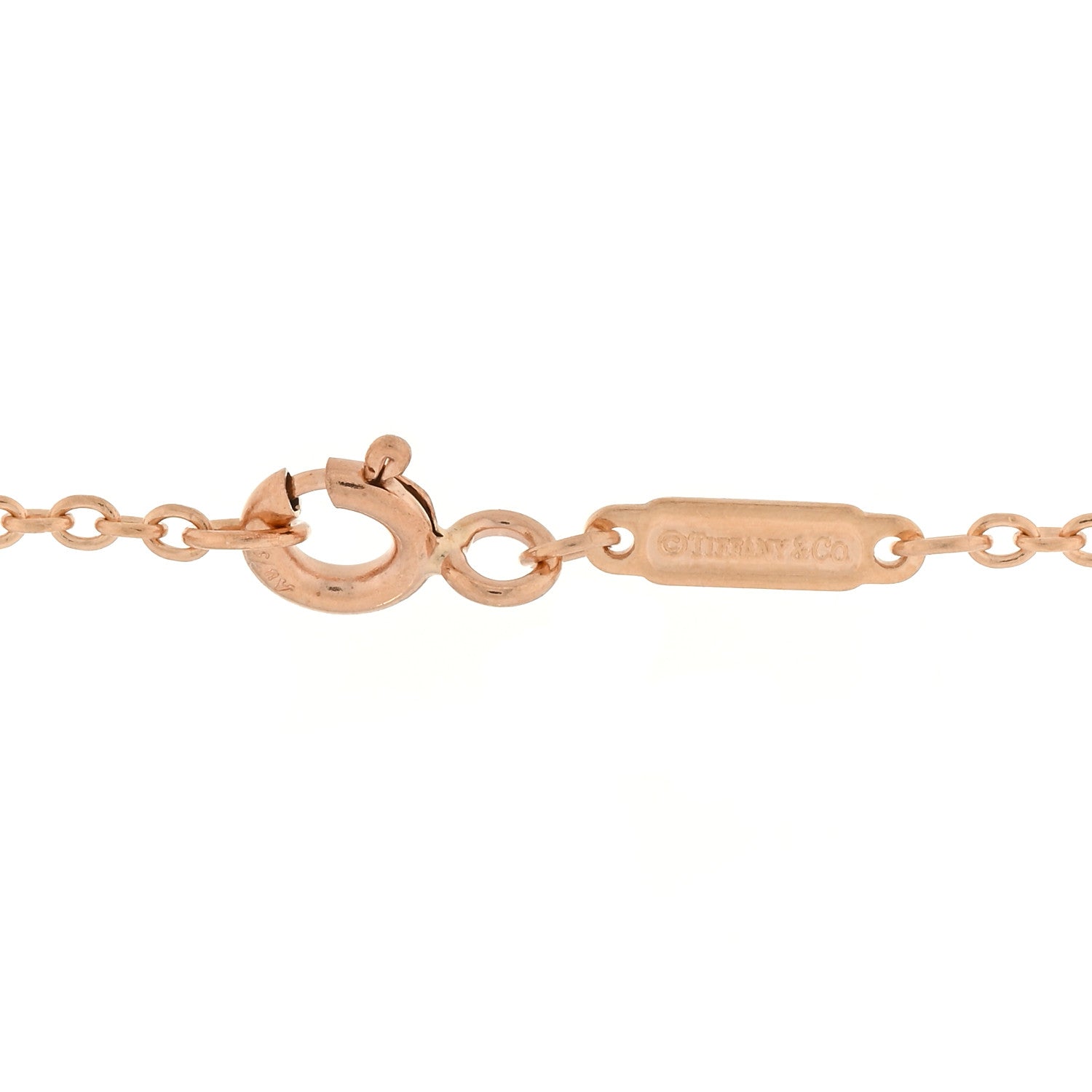 Tiffany 18K Rose Gold 1837 Interlocking Circles Bracelet 3 of 3