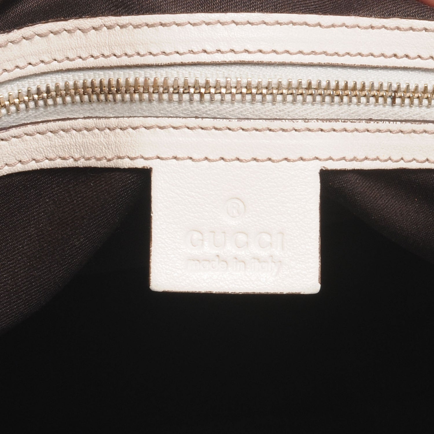 Gucci Monogram Small Pelham Shoulder Bag Ivory 6 of 7