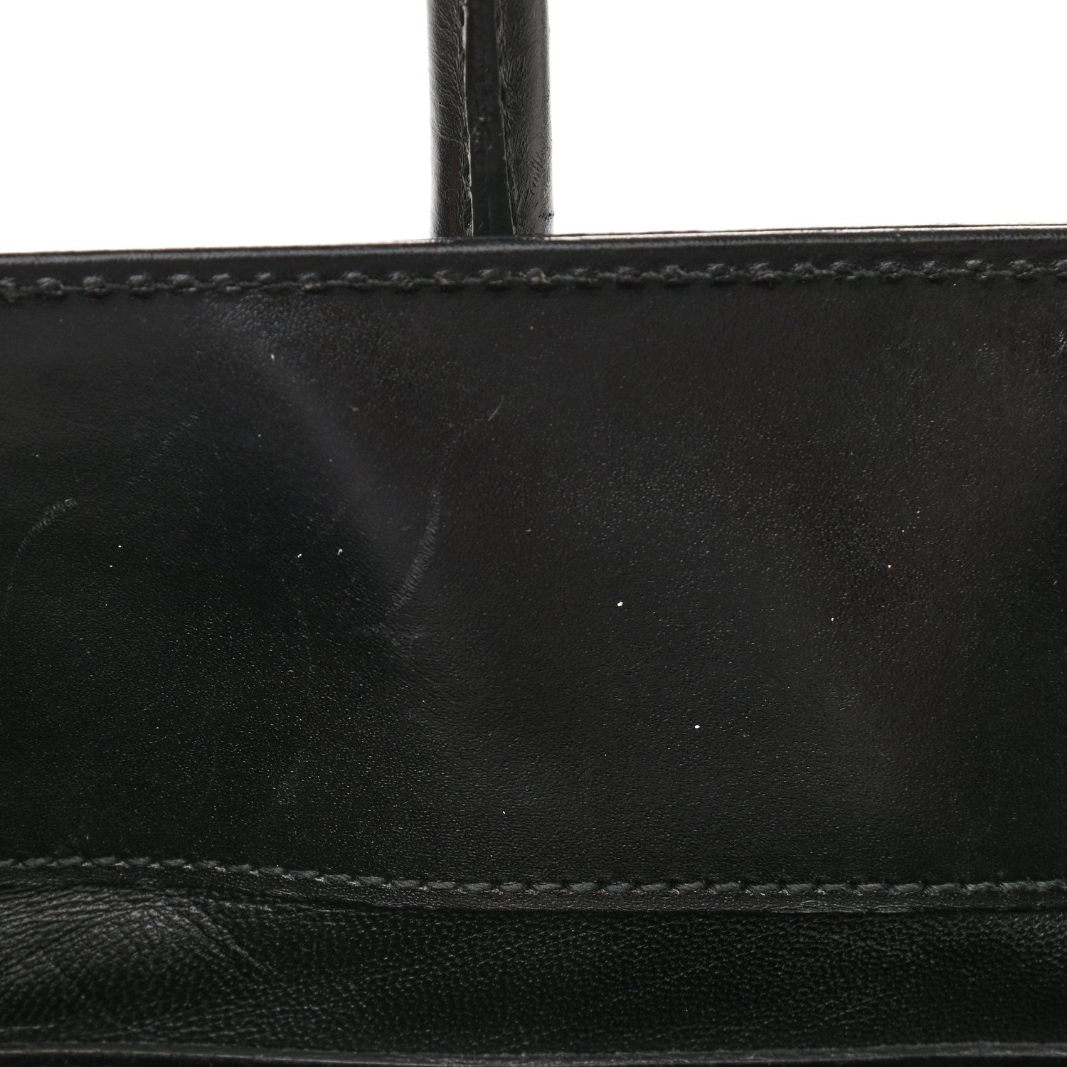 Gucci Calfskin Medium Lady Buckle Top Handle Bag Black 10 of 13