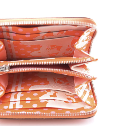 Hermes Epsom Silk'in Compact Wallet Terre Battue 6 of 8