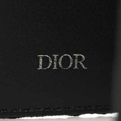 Christian Dior Oblique Bi-Fold Card Holder Black 6 of 7