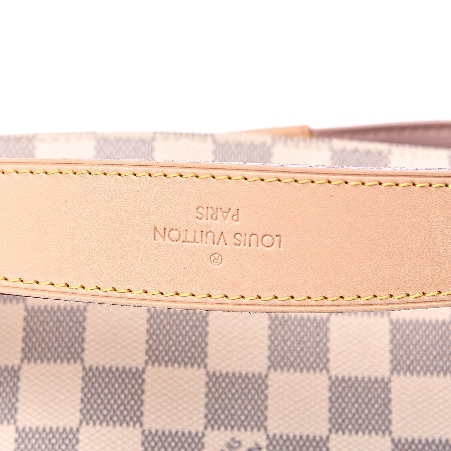 Damier Azur Graceful MM Rose Ballerine