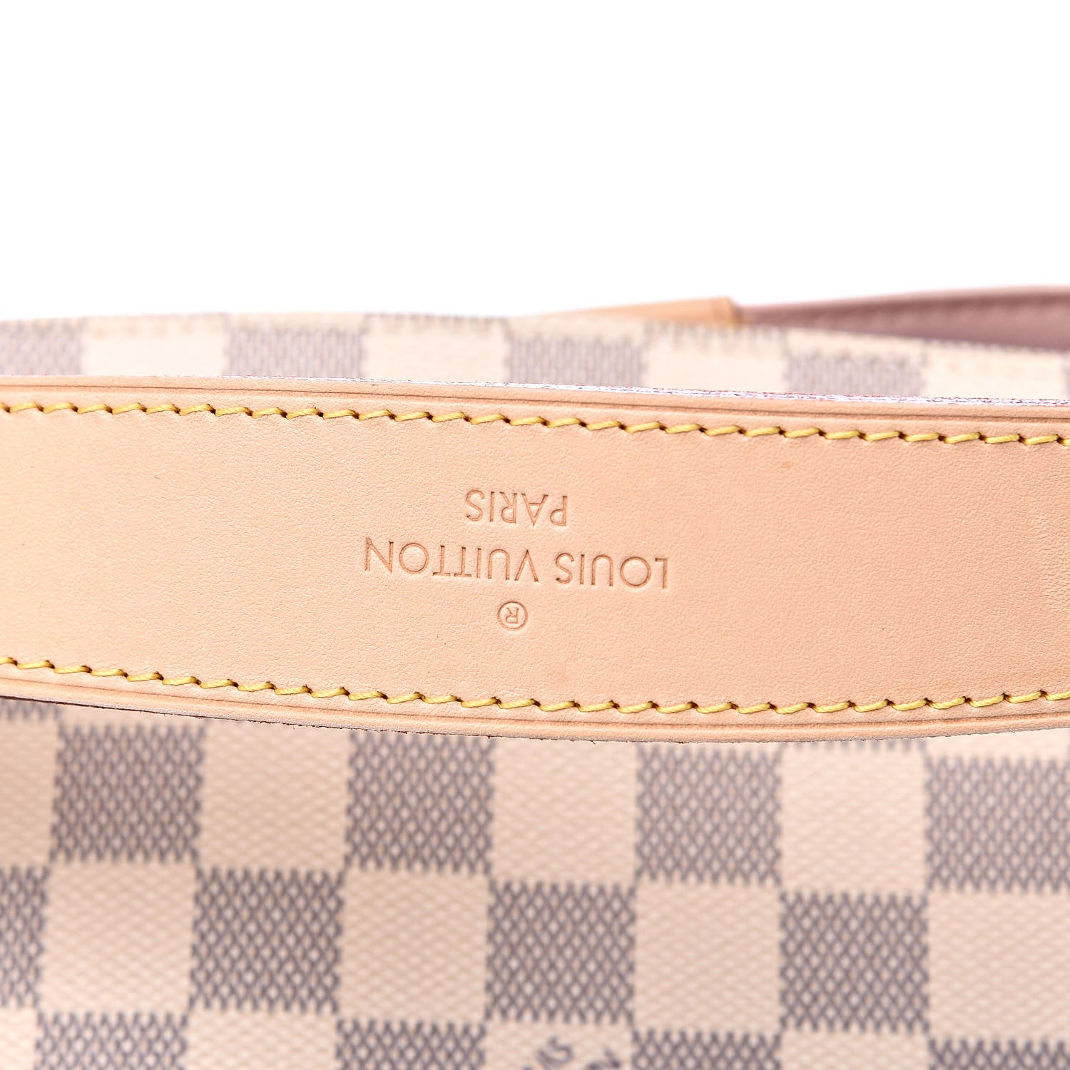 Louis Vuitton Damier Azur Graceful MM Rose Ballerine 11 of 13