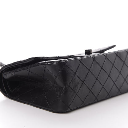 Chanel Aged Calfskin Quilted 2.55 Reissue 225 Flap So Black 7 of 11