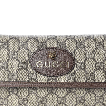 Gucci GG Supreme Monogram Neo Vintage Web Belt Bag Brown 8 of 10