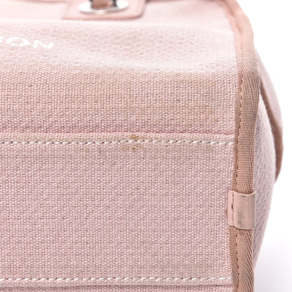 Chanel Canvas Deauville Small Bowling Bag Light Pink 13 of 17