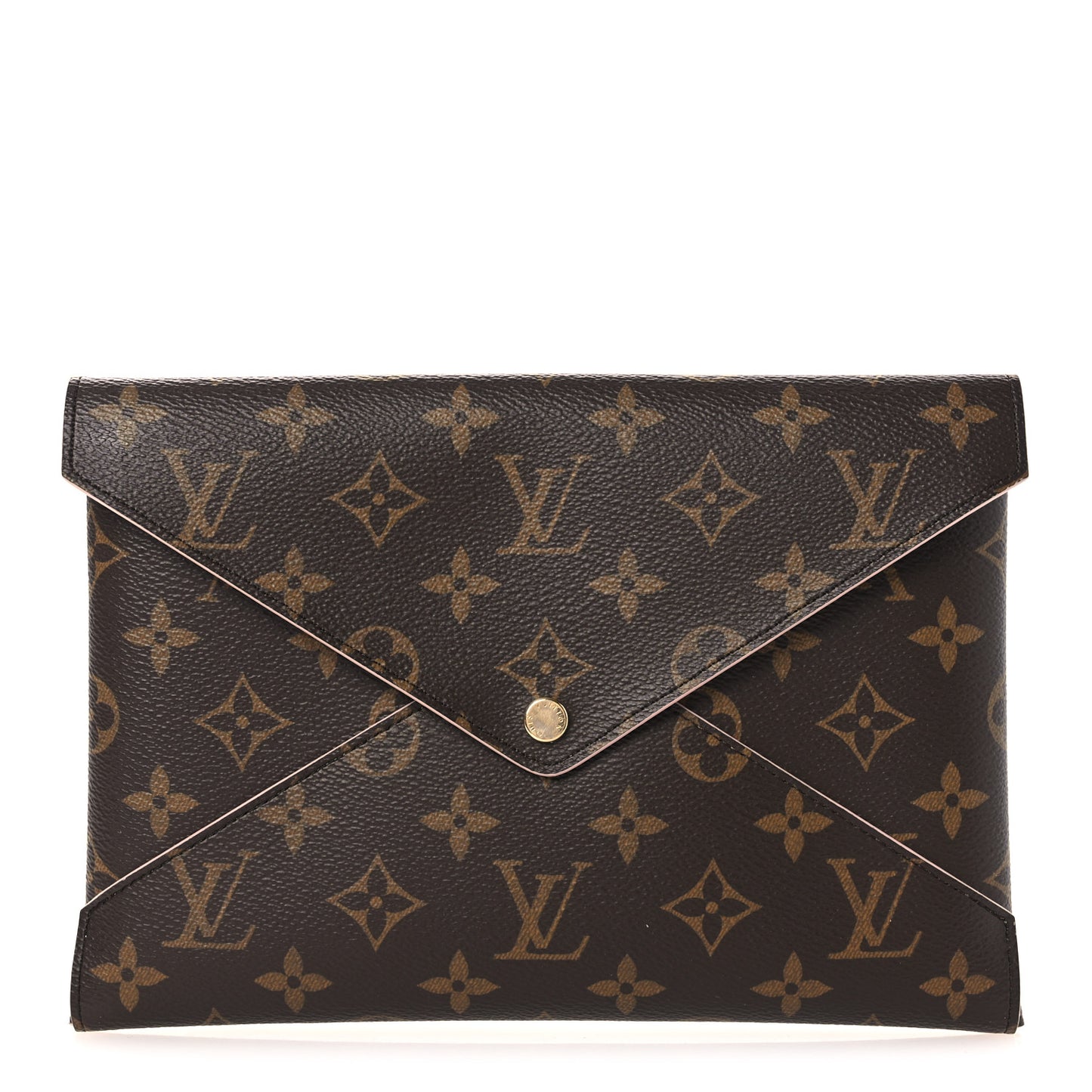 Monogram Large Kirigami Pochette Insert Rose Ballerine