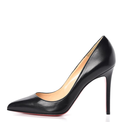 Christian Louboutin Shiny Nappa Pigalle 100 Pumps 39 Black 1 of 10