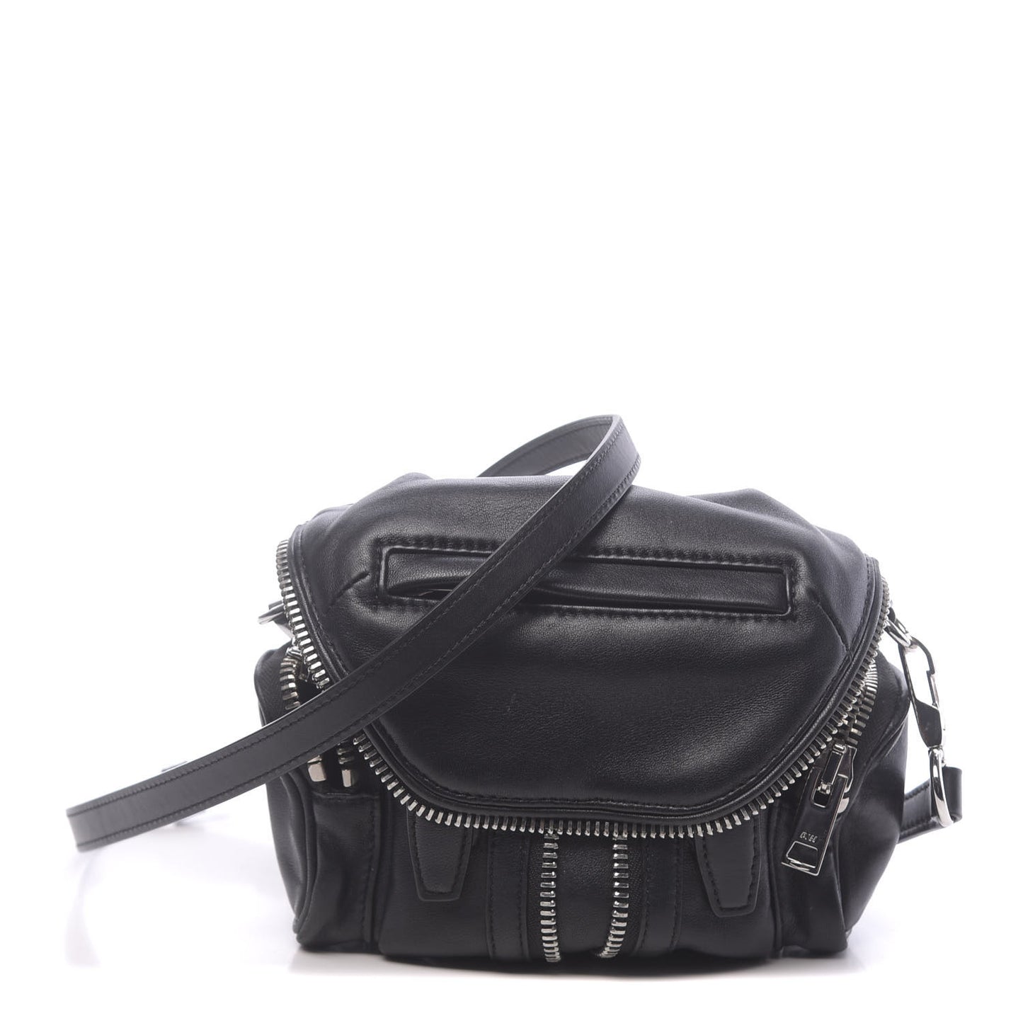 Lambskin Micro Marti Crossbody Black