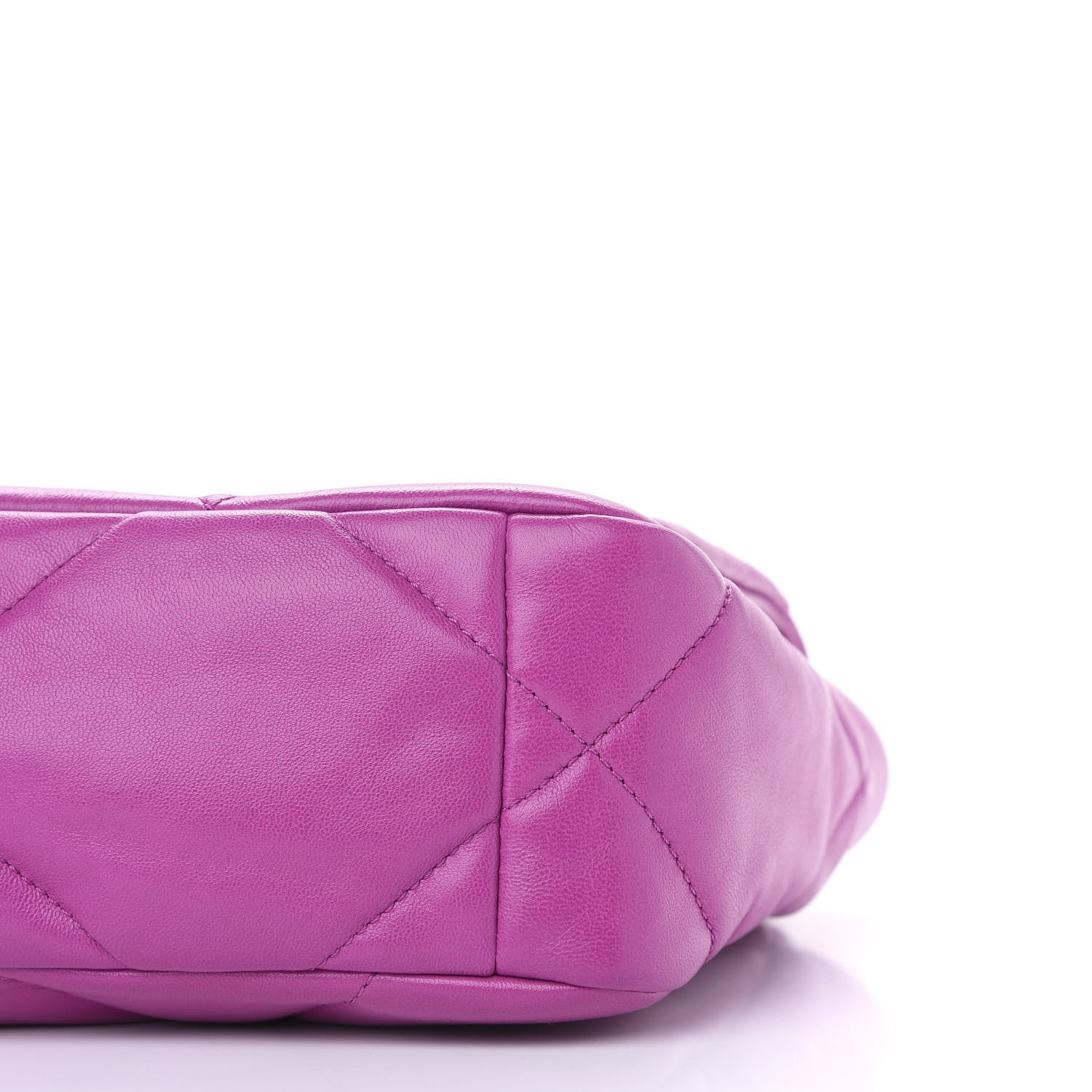 Chanel Lambskin Quilted Medium Chanel 19 Flap Purple 9 of 9
