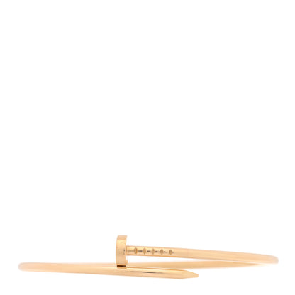 Cartier 18K Yellow Gold Small Juste Un Clou Bracelet 18 1 of 5