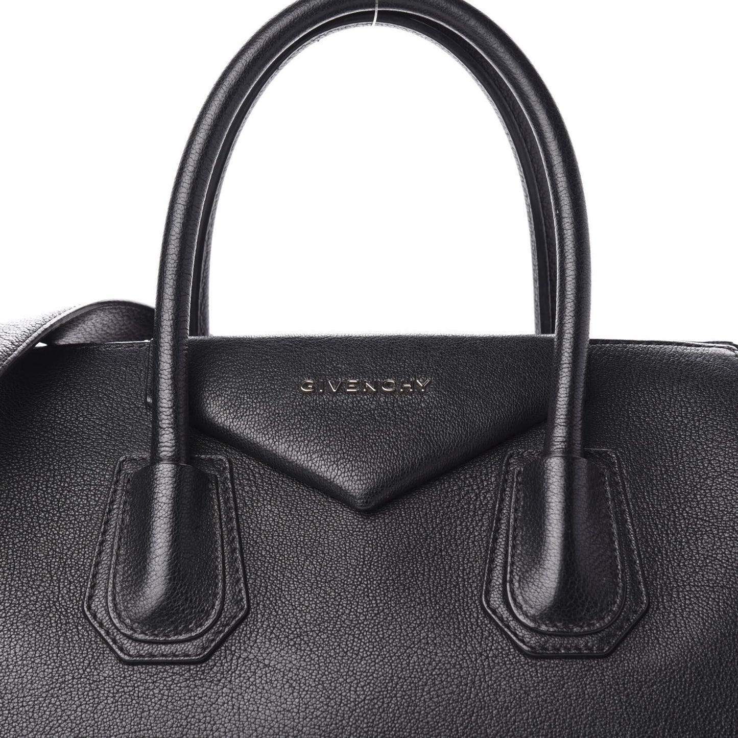 Sugar Goatskin Medium Antigona Black