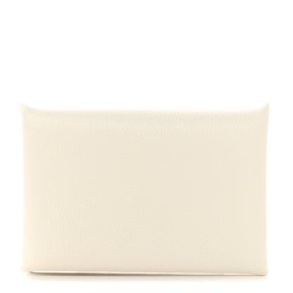 Hermes Evercolor Calvi Card Case Nata 1 of 8