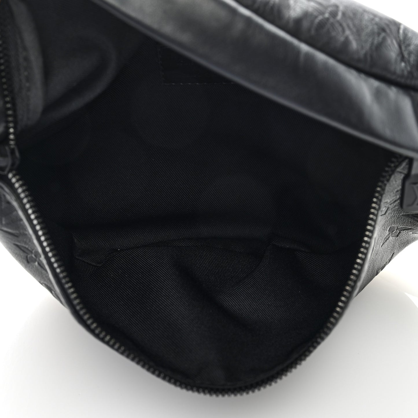 Calfskin Monogram Shadow Discovery Bumbag Black