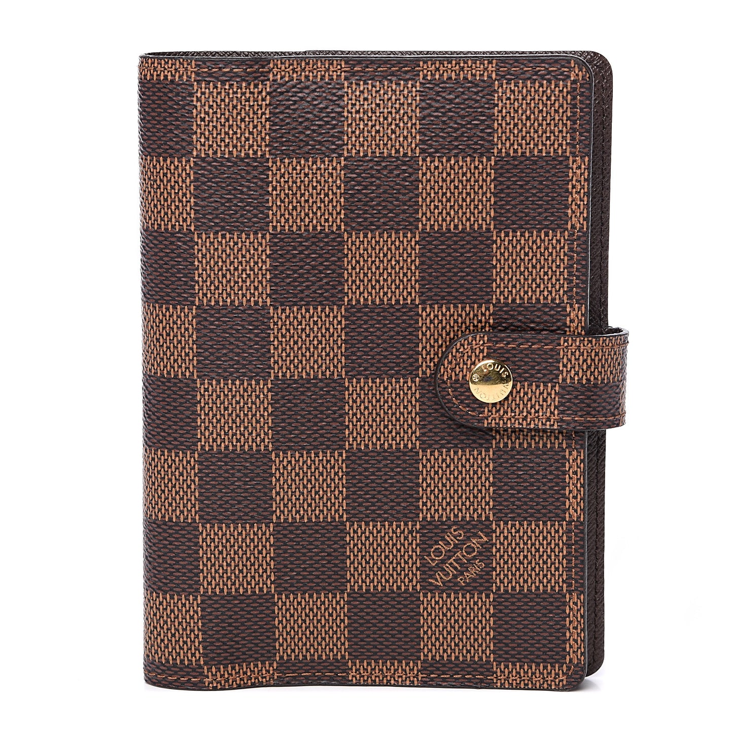 Damier Ebene Small Ring Agenda Cover