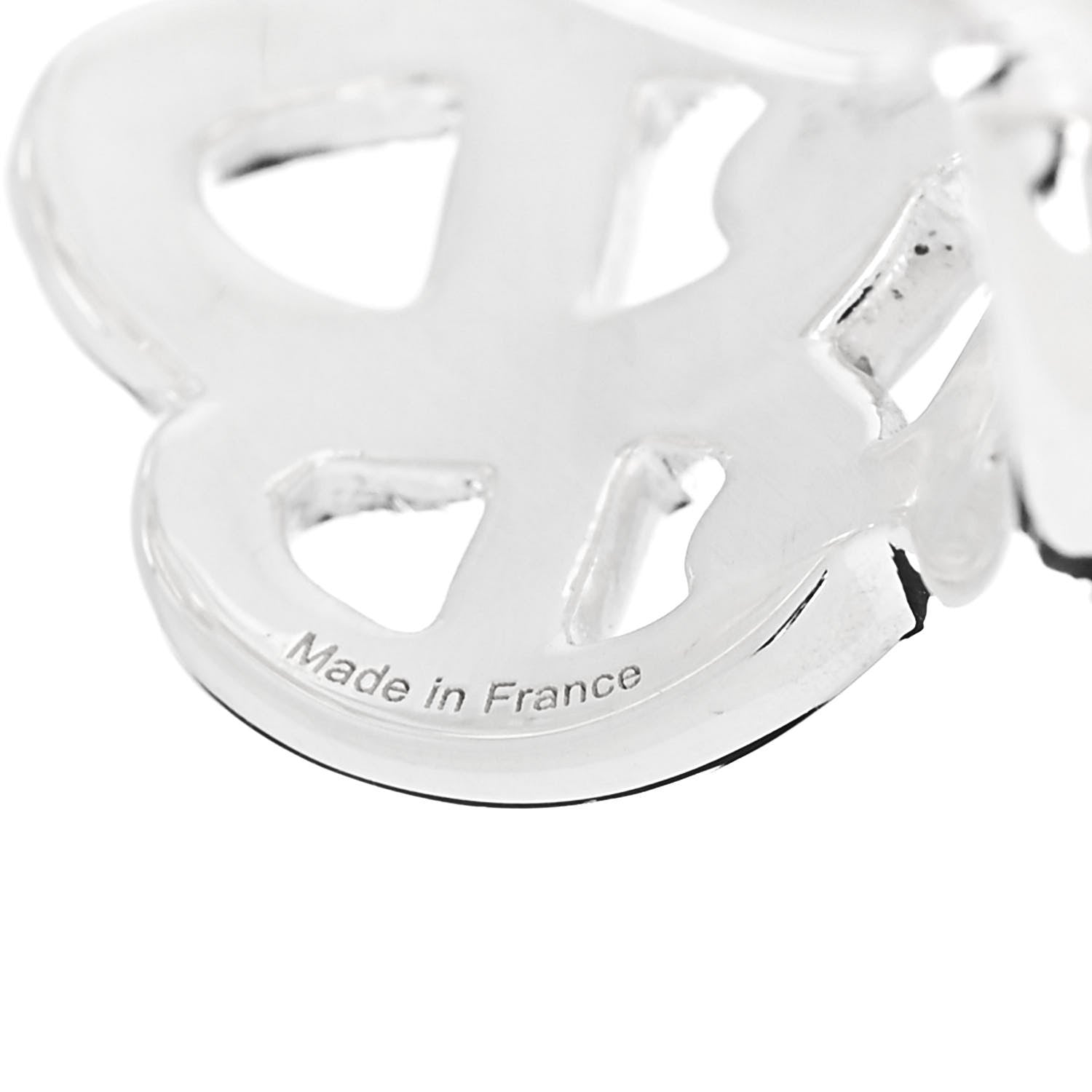 Hermes Sterling Silver GM Chaine d'Ancre Enchainee Band Ring 54 7 4 of 6