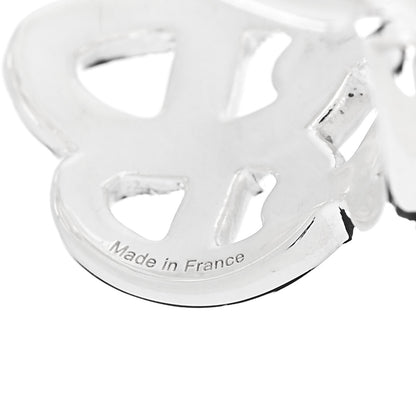 Hermes Sterling Silver GM Chaine d'Ancre Enchainee Band Ring 54 7 4 of 6