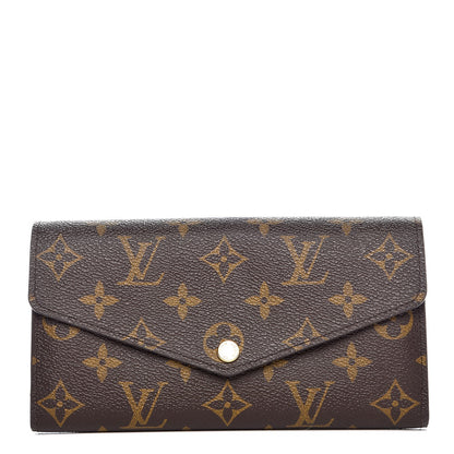 Louis Vuitton Monogram Sarah Wallet NM 1 of 6