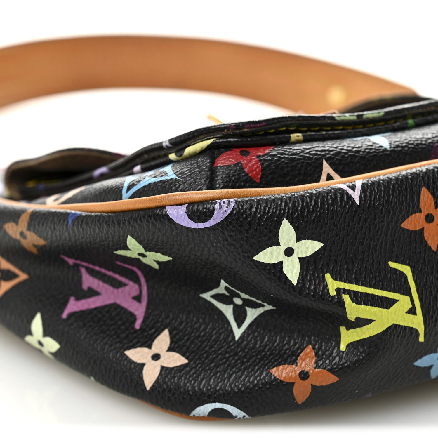 Louis Vuitton Monogram Multicolor Lodge PM Black 8 of 10