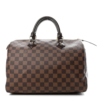 Louis Vuitton Damier Ebene Speedy 30 1 of 4