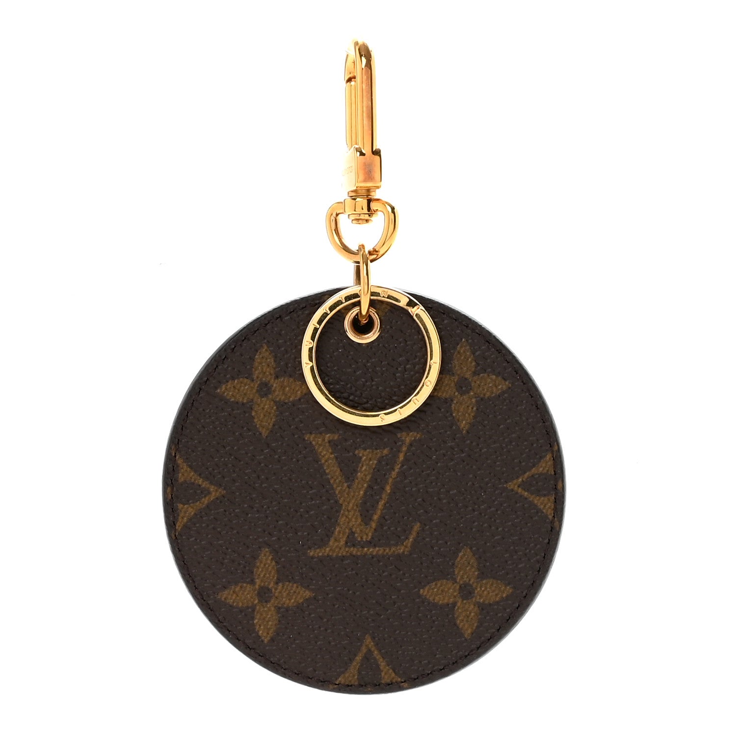 Louis Vuitton Monogram Reverse Key Holder Bag Charm 1 of 3