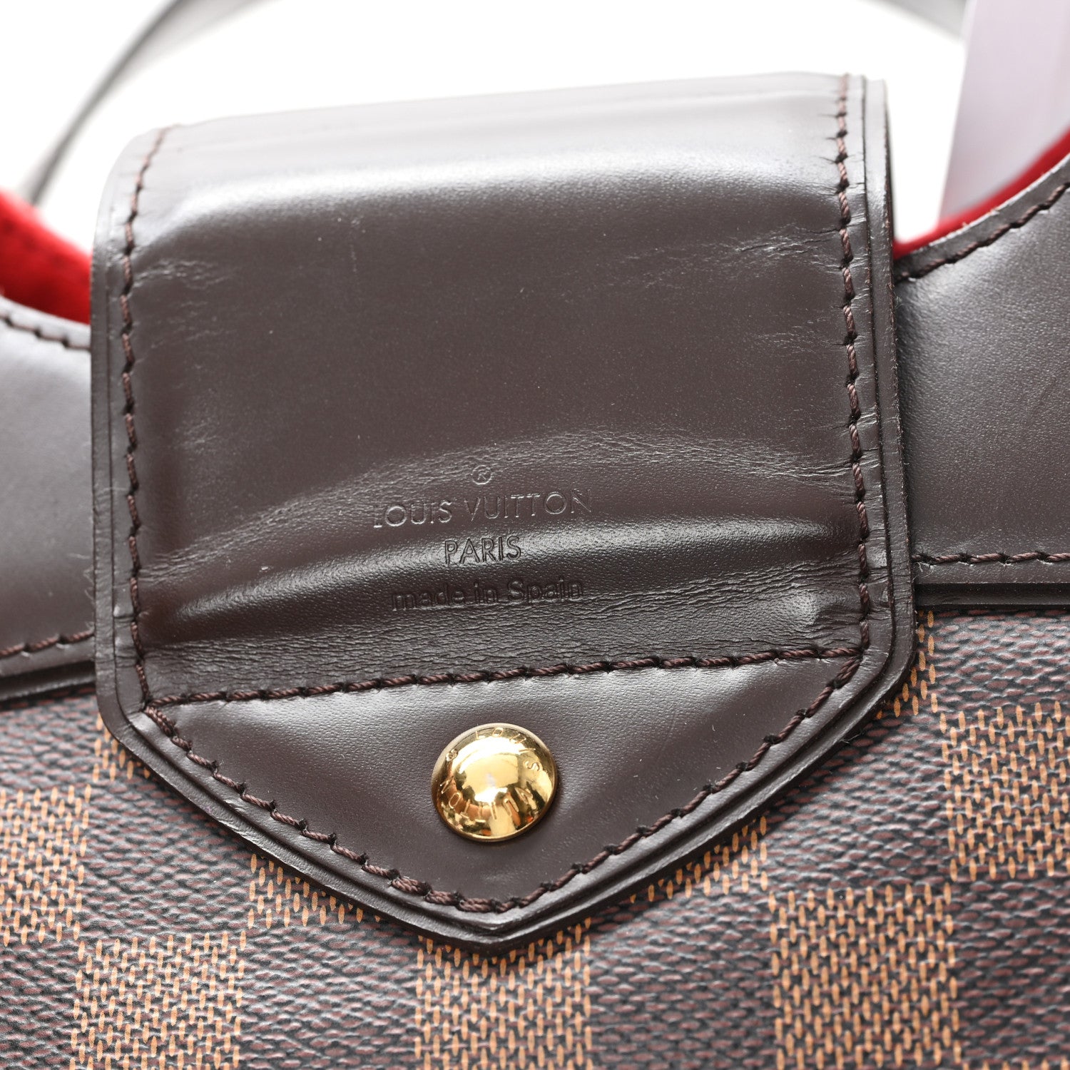 Louis Vuitton Damier Ebene Sistina GM 6 of 10
