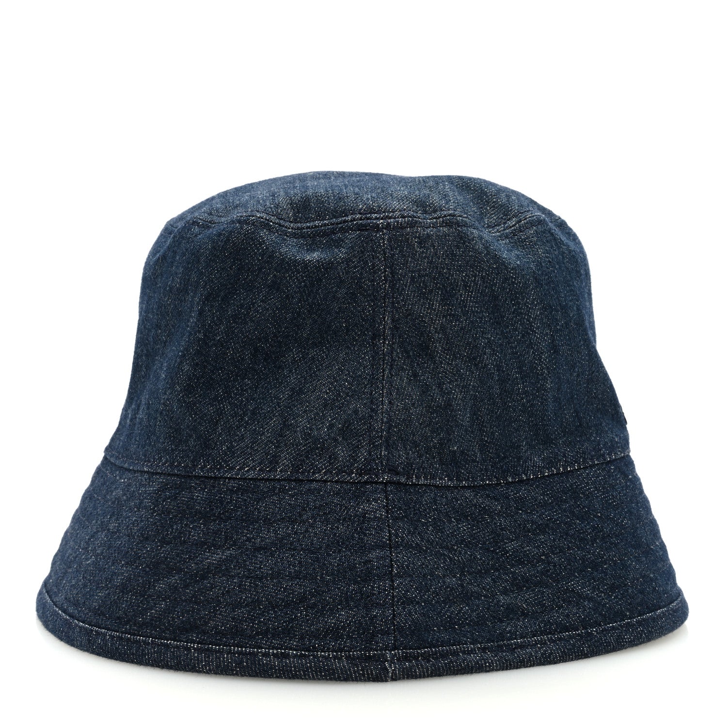 Prada Denim Re-Nylon Reversible Bucket Hat Blue Black 10 of 12