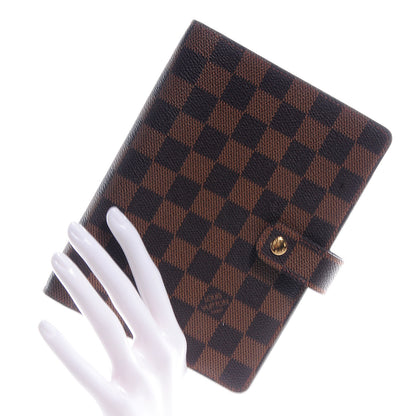Louis Vuitton Damier Ebene Medium Ring Agenda 2 of 7