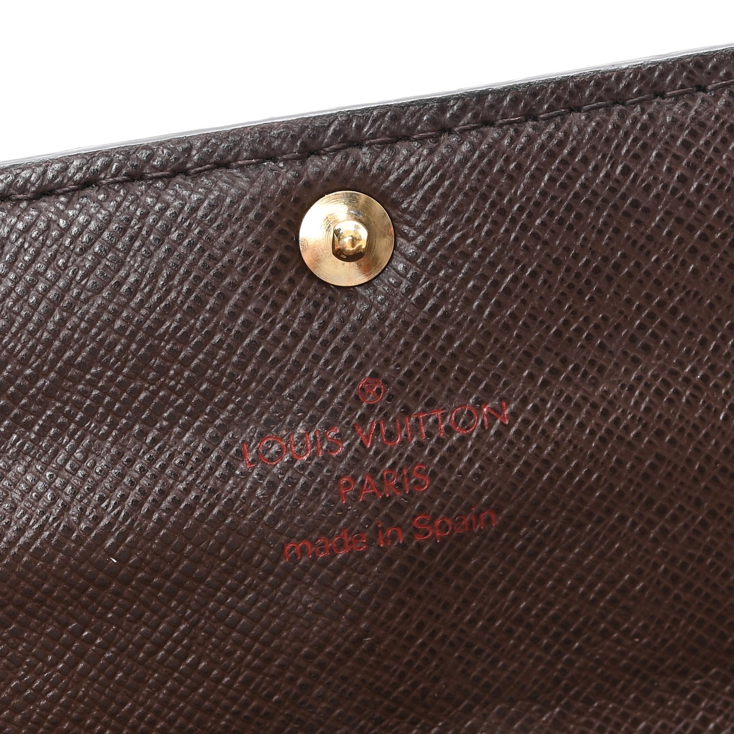 Damier Ebene Sarah Wallet