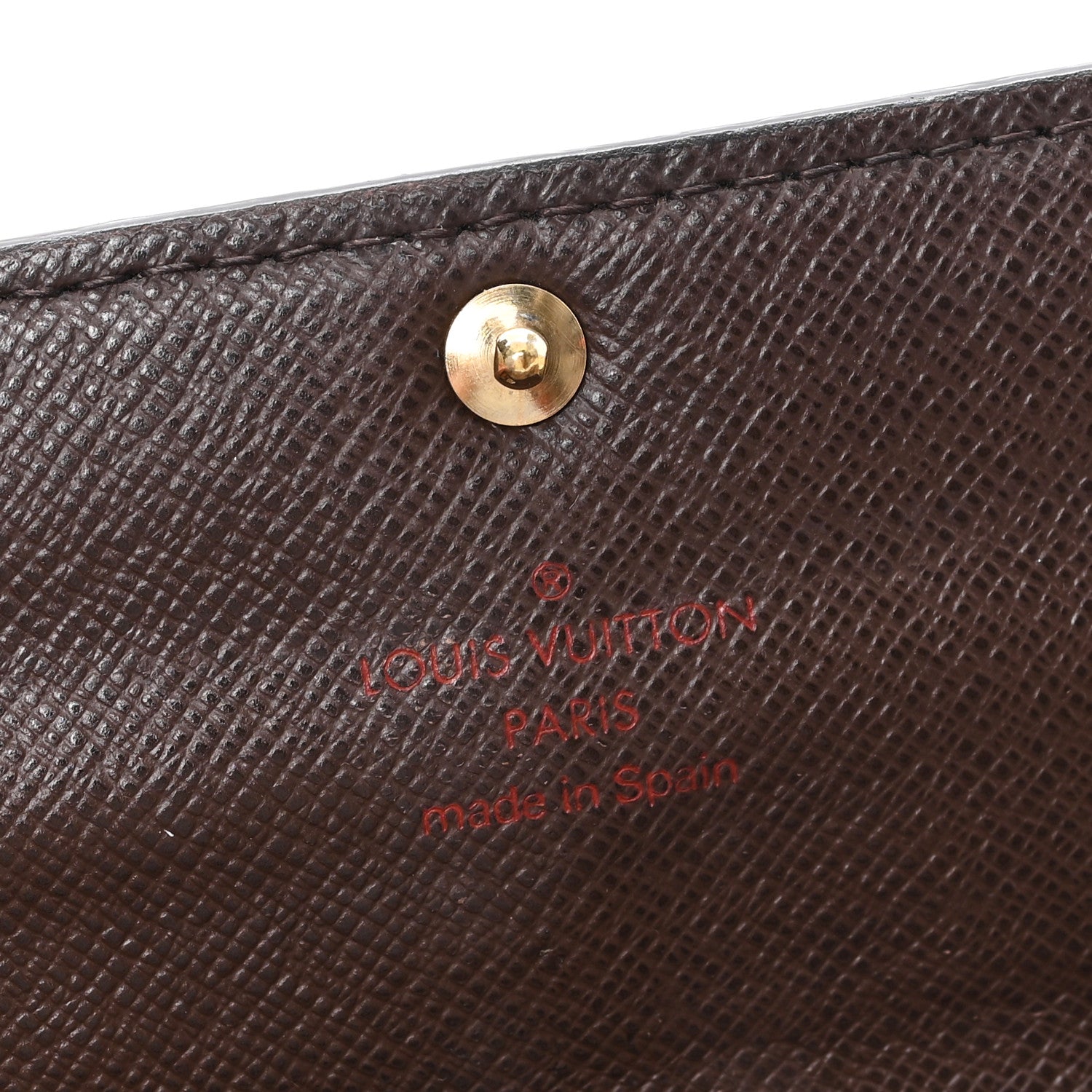 Louis Vuitton Damier Ebene Sarah Wallet 6 of 8