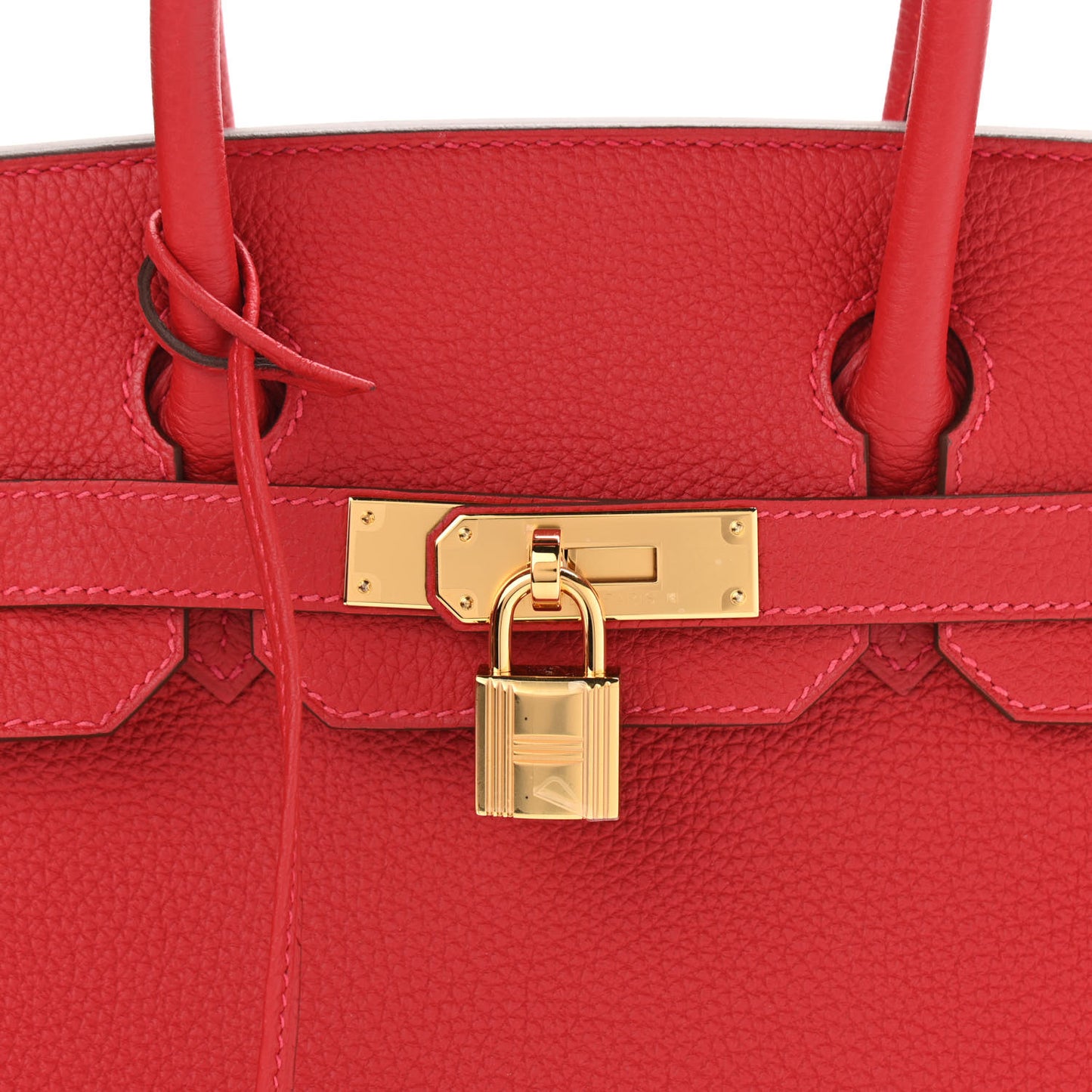 Togo Birkin 30 Rouge Casaque