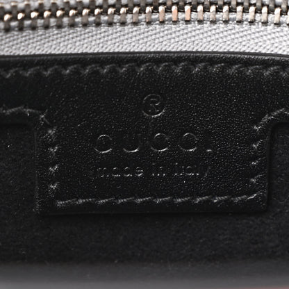 Gucci Senna Calfskin Petite GG Top Handle Shoulder Bag Mystic White Silver Multicolor 6 of 11