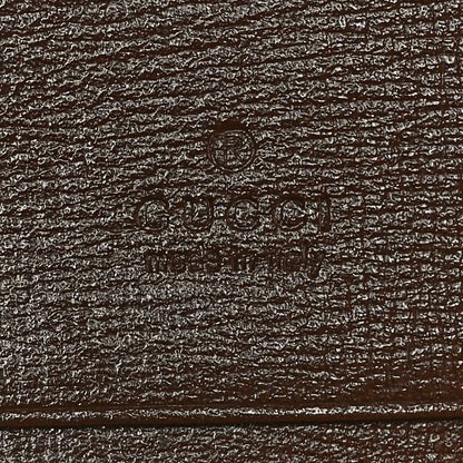 Gucci GG Supreme Monogram Script Logo Heart Card Case New Cherry Red Beige New Acero 6 of 11